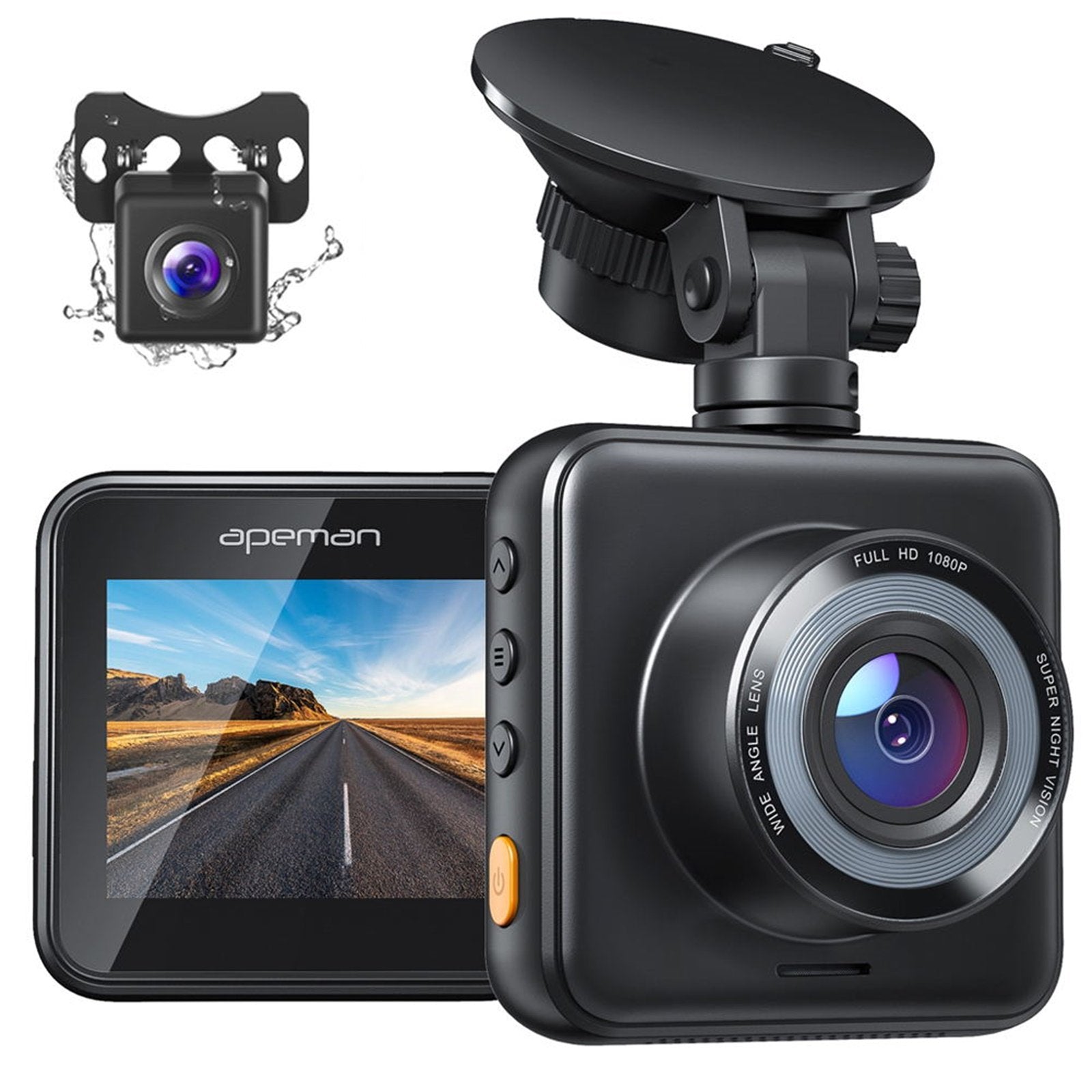 apeman C420D Dual Dash Cam